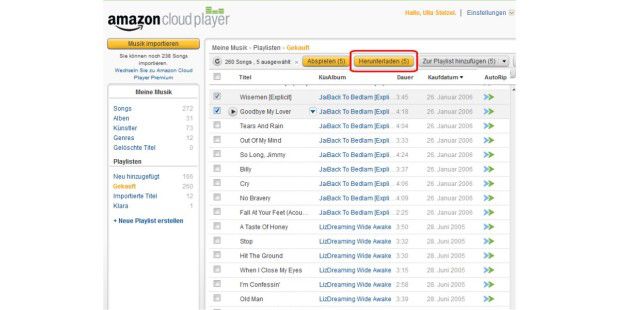 Amazon Musik Herunterladen