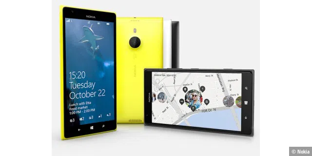 Nokia stattet sein Phablet mit vielen eigenen Diensten wie der Nokia Pro Cam, Nokia Musik oder Nokia StoryTeller aus.