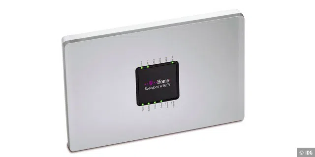 Steckt in diesem Telekom-Router eine Fritzbox oder nicht? Dass der Speedport W920V baugleich zu den AVM-Modellen 7270 beziehungsweise 7570 ist, lässt sich im Internet schnell feststellen.