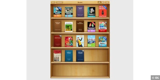 iBooks lässt alle gespeicherten Bücher verschwinden, wenn man die App nicht regelmäßig mit aktiver Internetverbindung startet.