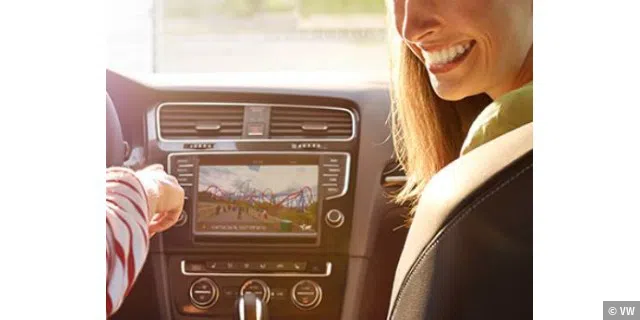 VW verbaut mit Discover Pro einen sehr guten Touchscreen im Golf. Doch die Touchscreen-Technologie ist im Auto nicht unumstritten.
