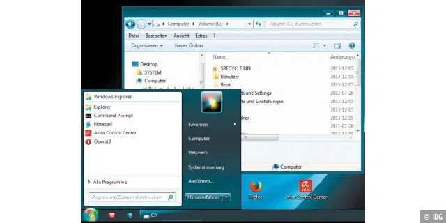 Ein Notfallsystem auf der Basis von Windows 7 oder 8 bietet zahlreiche Tools für die Systemreparatur. Sie können es auch über einen Multiboot-USB-Stick starten.