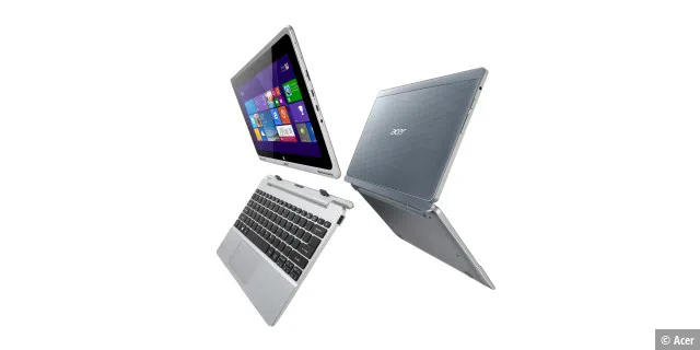 Acer Aspire als Notebook und Tablet