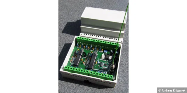 Selbst entwickeltes Doppel-CPU-System (Arduino-kompatibel) mit Funkmodul