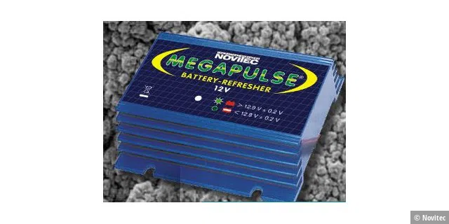 Der Megapulse soll bereits angeschlagene Batterie wiederbeleben und noch intakte Batterie länger fit bleiben lassen.