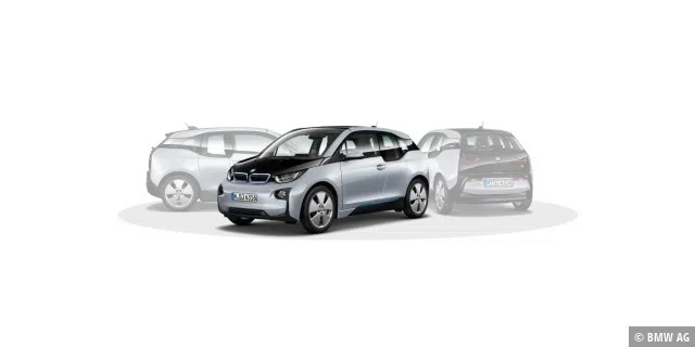 Das Elektro-Auto BMW i3 mit optionalem Range Extender.