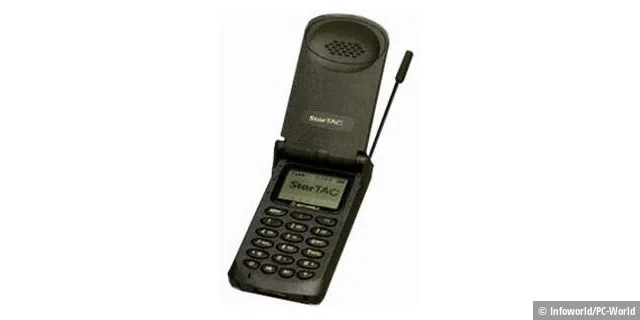 Motorolas 1996er StarTAC hat alles verändert: es war klein, schlank und passte in die Hosentasche. Bild: Motorola