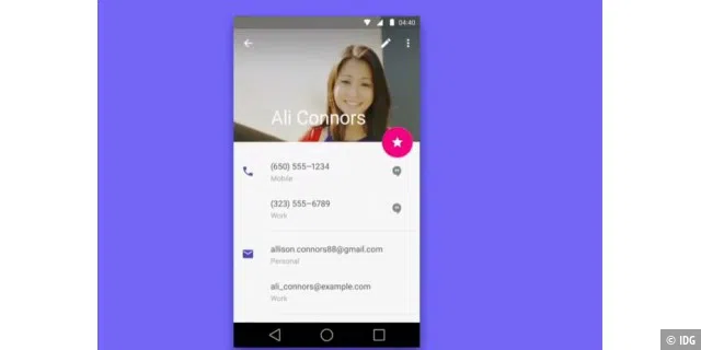 Material Design in Aktion
