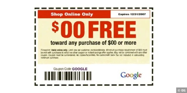 Google Coupons/Google Offers