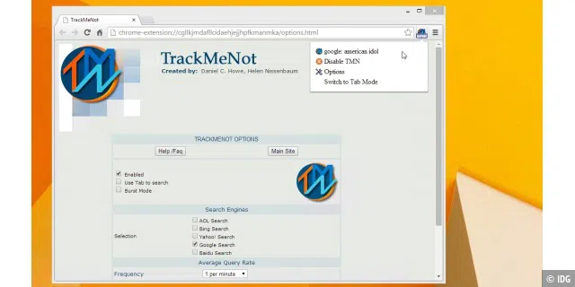 TrackMeNot
