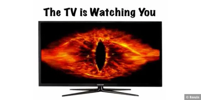 Der Fernseher sieht zu: Smart-TVs können – wie alle netzwerkfähigen Geräte – an Sicherheitslücken leiden und benötigen Firmware-Updates.