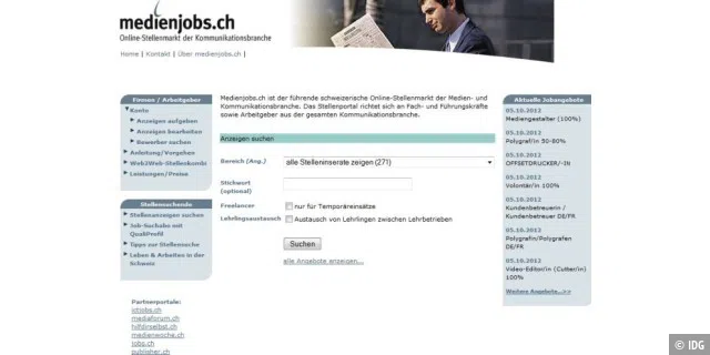 Medienjobs.ch