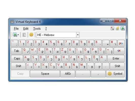 Virtuelles Keyboard