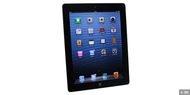 Gleiches Display wie das iPad Air – nur schwerer und dicker: Apple iPad 4 mit Retina-Display