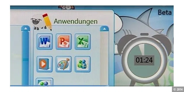 Der neue Kinder-PC auf der CeBIT 2010: Software