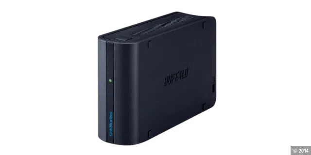 SSD-NAS: Buffolo stattet die LinkStation Mini SSD mit zwei 120 GByte großen SSDs aus. (Quelle: Buffalo)