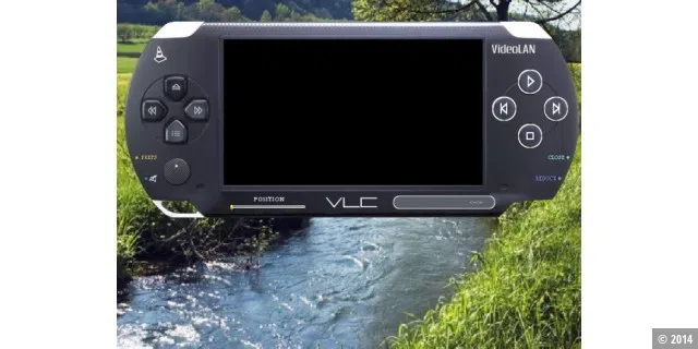 Der VLC Media Player im PSP-Gewand.