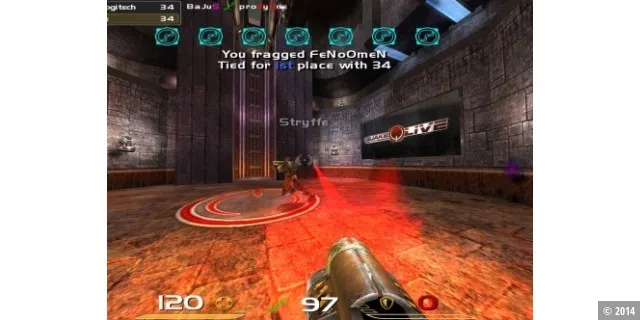 Quake Live - basiert auf Quake III Arena