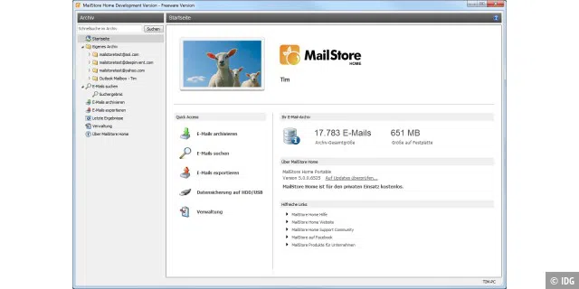 MailStore ist ein effektiver Archivierungshelfer für Outlook, der verhindert, dass die Mails durch einen Fehler auf einmal alle verloren sind