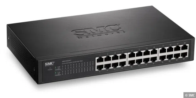 Netzwerk-Switch: SMC Networks SMCGS2401 EZ Switch 10/100/1000 Mbit.