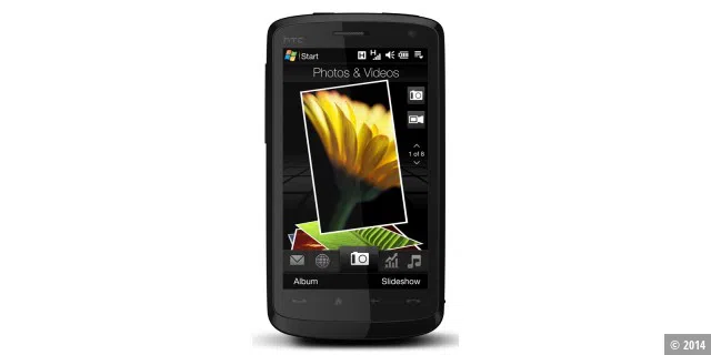 4,1-Zoll-Display auf dem HTC Touch HD