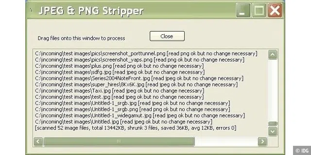JPEG & PNG Stripper