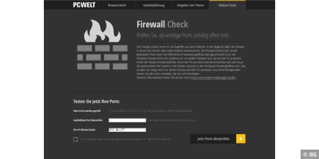 Firewall Check