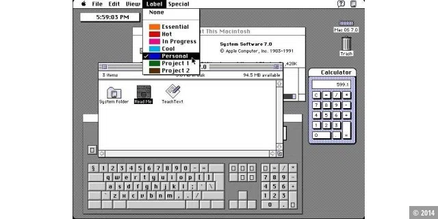 Mac OS System 7 