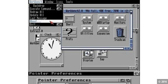 Amiga Workbench 2.04 