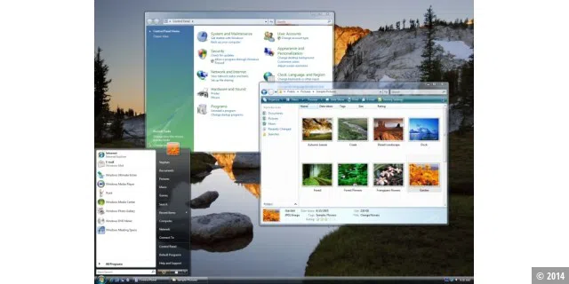 Windows Vista Aero-Oberfläche