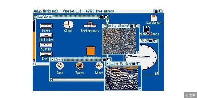 Amiga Workbench 1.0 