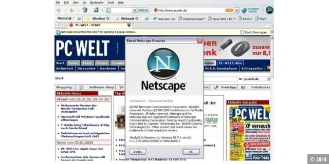 Netscape 8.1
