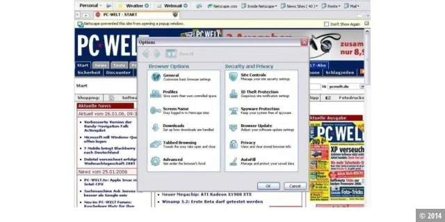Netscape 8.1