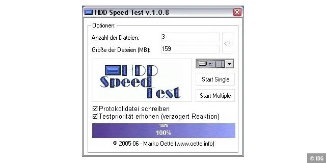 HDD Speed Test