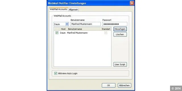 Webmail Notifier