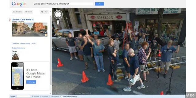witzige Google Street View Impressionen 
