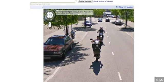 Witzige Google Street View Impressionen