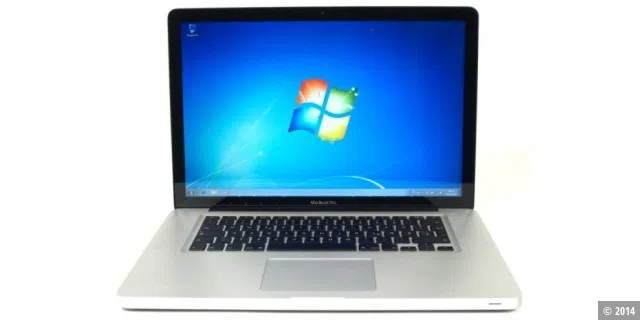 Apple MacBook Pro 15 (MC371DA) frontal Windows