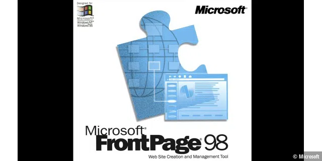 Microsoft kauft FrontPage mit Entwicklerstudio