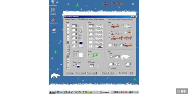Desktop: Snow for Windows