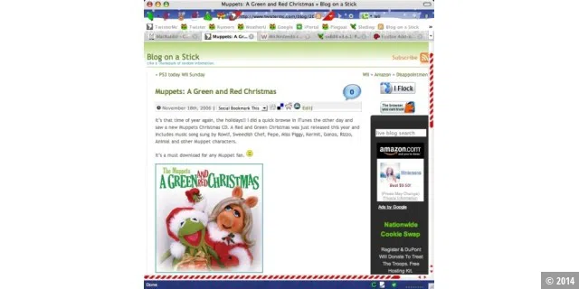 Theme: Firefox Weihnachtstheme