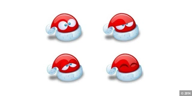 Desktop: Santa Claus Icons