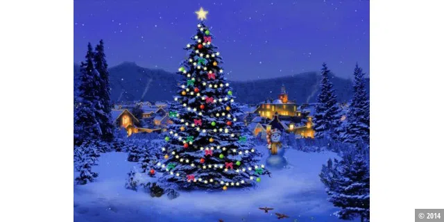Bildschirmschoner: 3D Christmas Tree