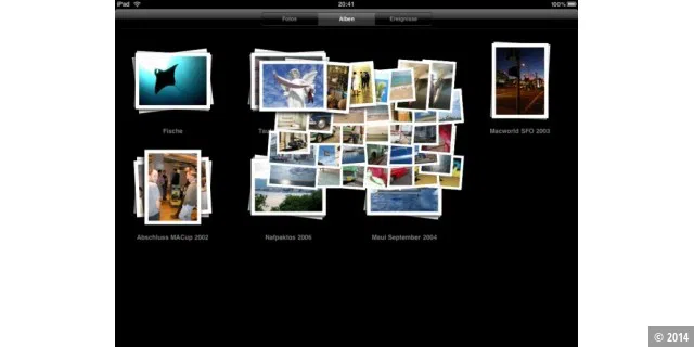 iPad-Apps von Apple: Fotos