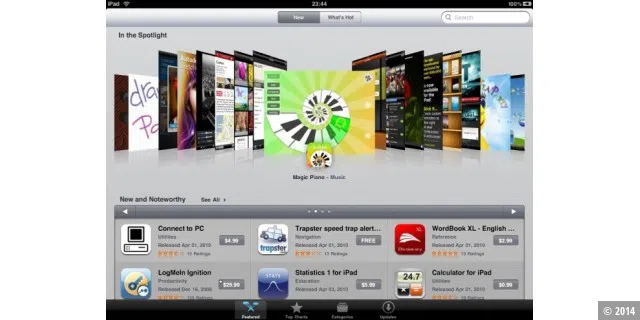 iPad-Apps von Apple: Appstore