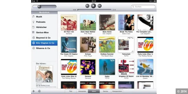 iPad-Apps von Apple: iPod