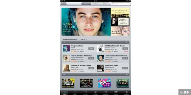 Apples iPad-Apps: iTunes