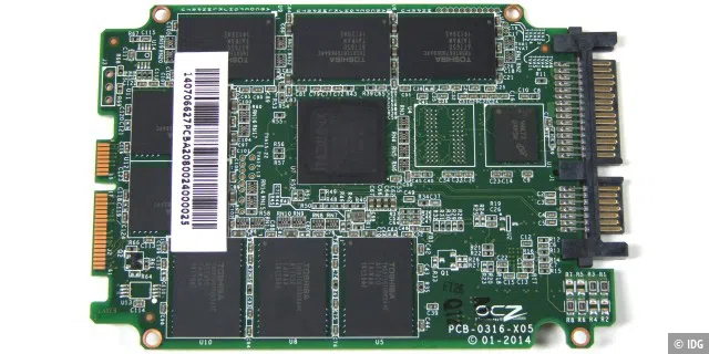 OCZ Arc 100 240GB: Oberseite der SSD-Platine