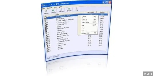 Free CD To MP3 Converter