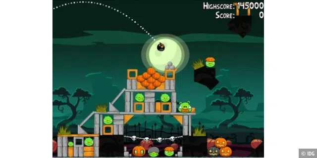 Platz 5: Angry Birds Season Halloween